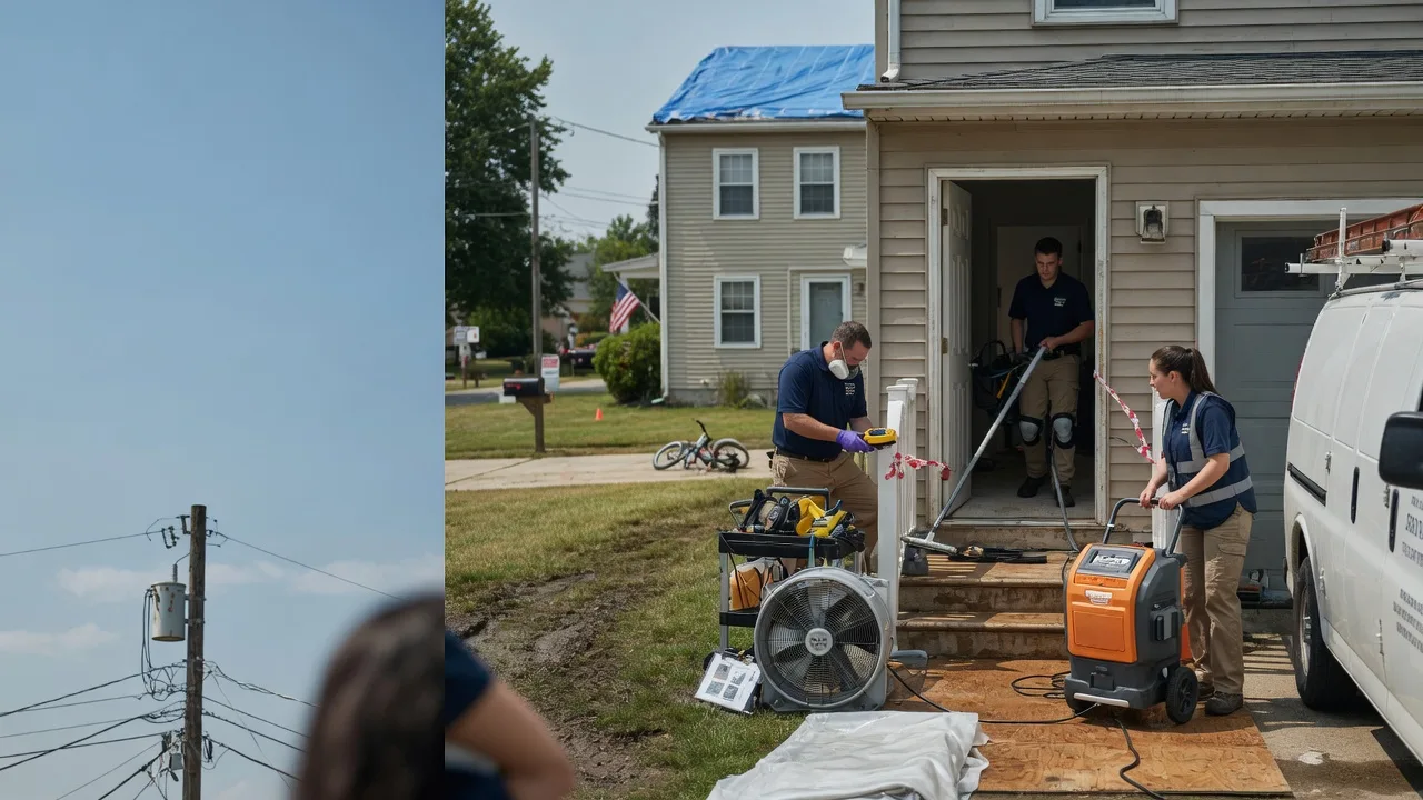 Water Damage Repair in Clarksville, PA near me